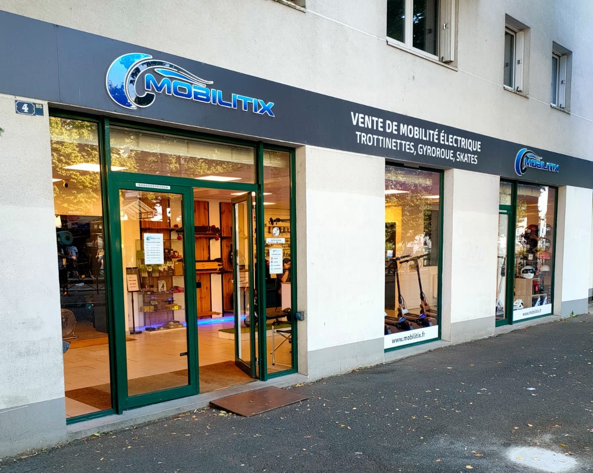 Photo de l'extérieur du magasin de Nantes