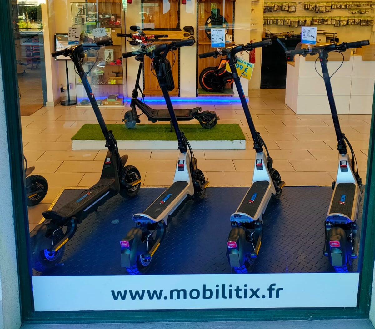 Photo du magasin de trottinettes de Nantes