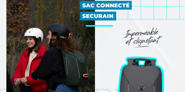 Le nouvelle arrivage - Le sac connecté