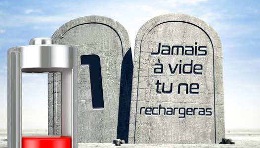COMMANDEMENT 1️⃣ : Jamais à vide tu ne rechargeras