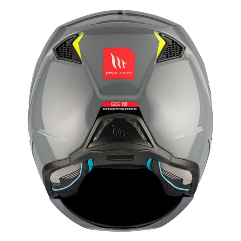 CASQUE TRIAL MT STREETFIGHTER SV UNI GRIS BRILLANT