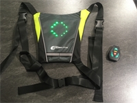 [10000120] Sur veste signalisation Led clignotant