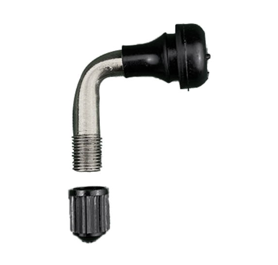 [00-010] Valve Tubeless Coudée Pour Trottinette Electrique