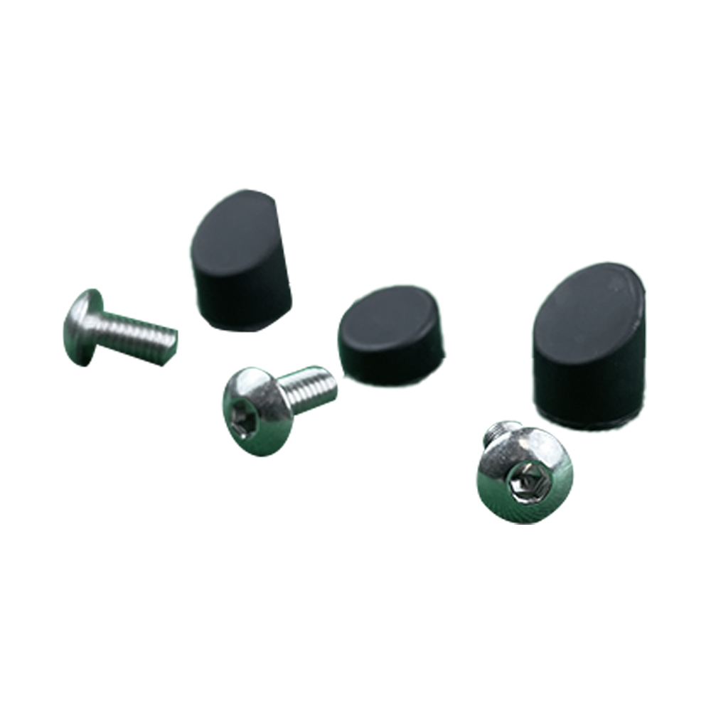 [SP-12] Bouchons Garde Boue Noir + 3 Vis Inox Xiaomi M365