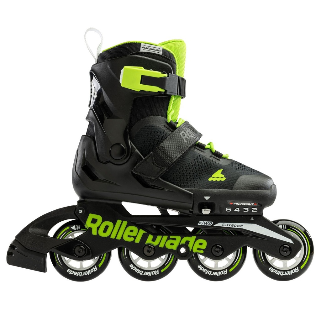 [10004555] ROLLERBLADE MICROBLADE  Rose/Vert clair (28/32)