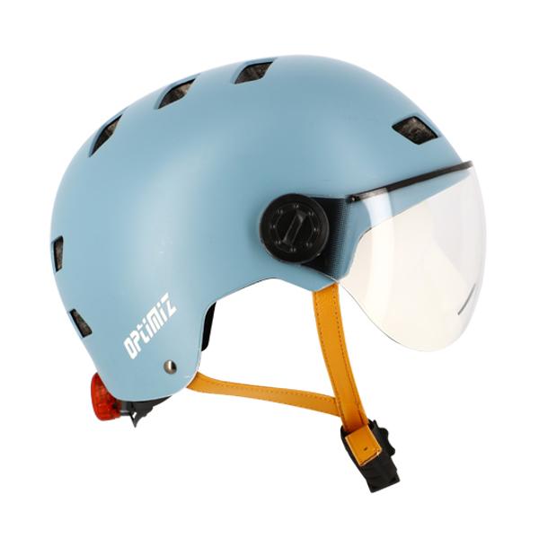 [517041] Casque Optimiz Visière O382 (L, Bleu)