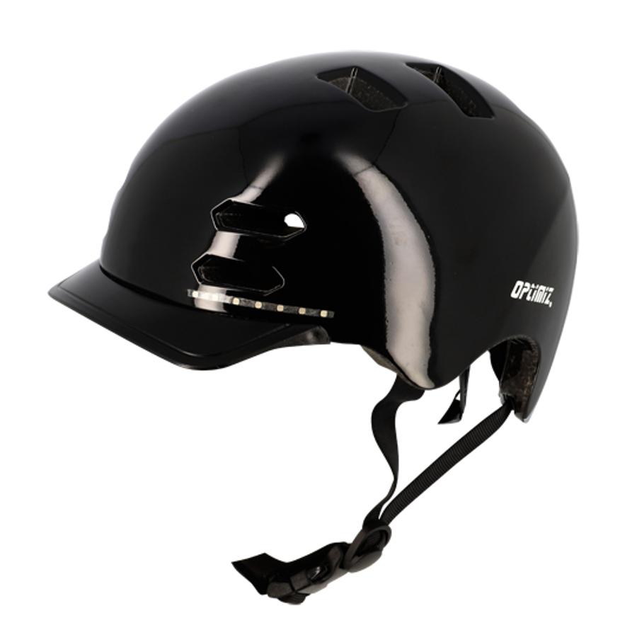 [10005478] CASQUE Optimiz clignotant O370 (L, Blanc)