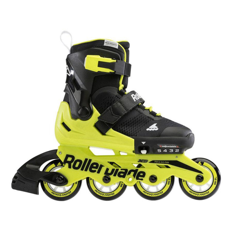 ROLLERBLADE MICROBLADE  Black/Neon Yellow (28/32)