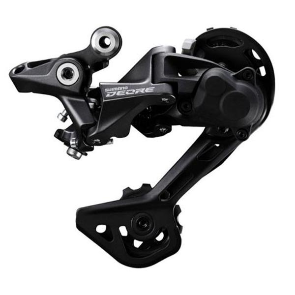 [510138] DERAILLEUR VTT AR SHIMANO DEORE M5120 10 / 11V SHADOW RD+ NOIR SUPER GDE CHAPE