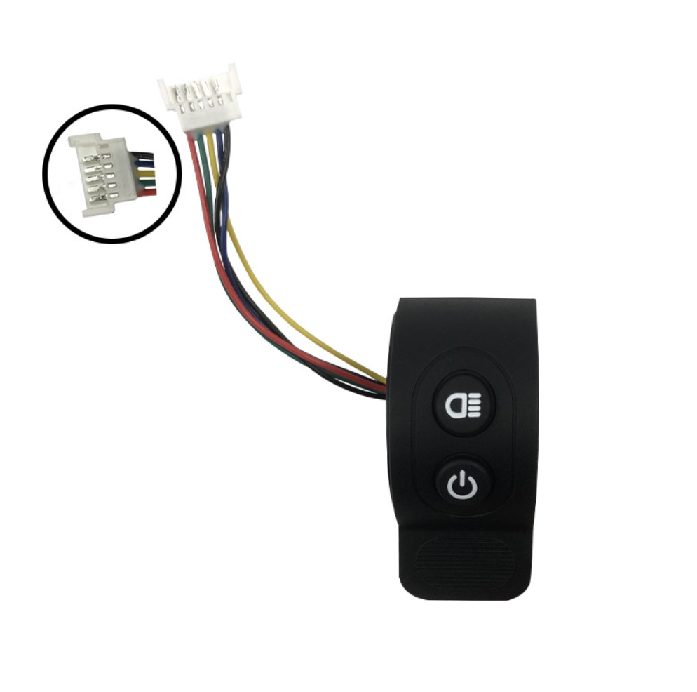 Accélérateur Bouton ON/OFF + Lumières