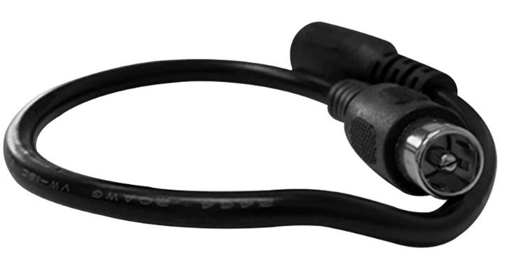 [SP-290] Ligne convertisseur DC 5.5 2,5mm femelle - RCA mâle 10mm