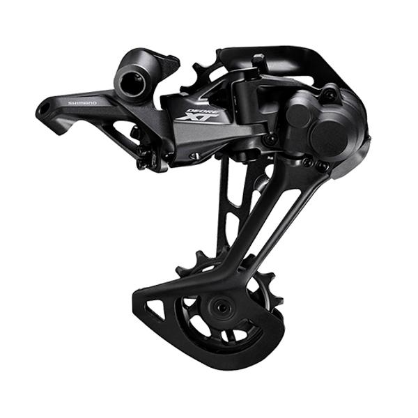 DERAILLEUR VTT AR SHIMANO XT M8100 12V NOIR SUPER GRANDE CHAPE (1X12)