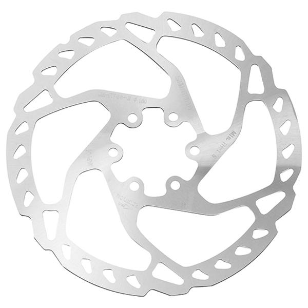 [524128] DISQUE FREIN VTT 6 TROUS D180 MM SHIMANO RT66