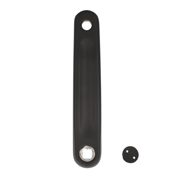 MANIVELLE GAUCHE VTT L170 ALU OPTIMIZ NOIR AVEC CARRE DECALE