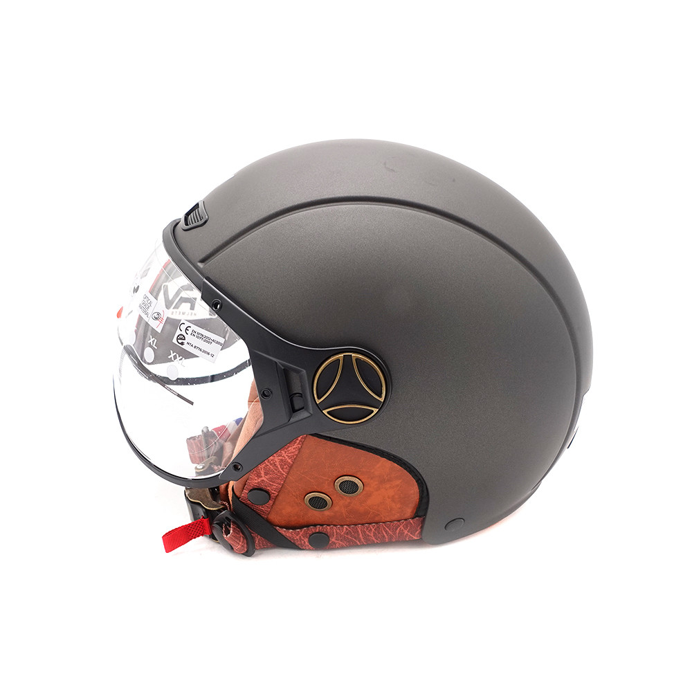 Casque JET FRV Gris graphite Mat