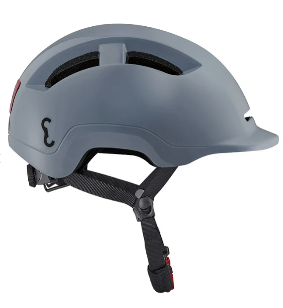 Casque PAPERBOY (L, Blanc brillant)