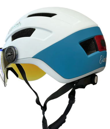 VELOTAFFEUR + (L, Blanc/Bleu)