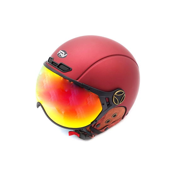 [SP-1419] Casque JET FRV Bordeaux Mat (L)