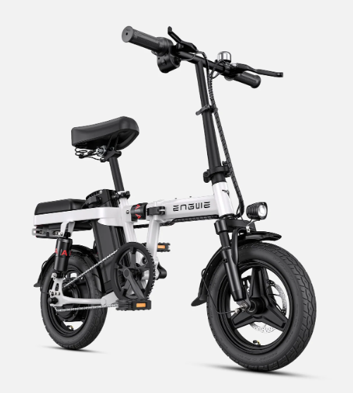 ENGWE T14 Mini vélo électrique pliable (Blanc)