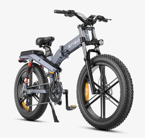 ENGWE X26 Vélo électrique pliable Double Batterie (Gris)