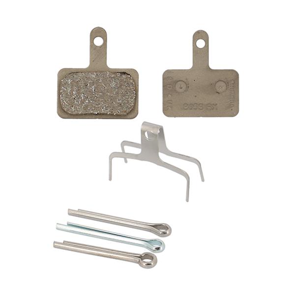 [472721] PLAQUETTE FREIN VTT 34 SHIMANO DEORE B05S-RX M575 / 495 / 486 / 446 / 395 NOUVELLE RESINE