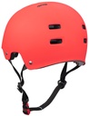 Casque Bullet rouge matt + mousses