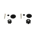 CAPOT / BOUCHON POTENCE OPTIMIZ AHEAD-SET 1''+1'' 1 / 8 NOIR